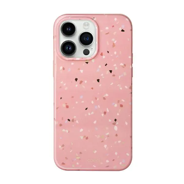 ⁨UNIQ Case Coehl Terrazzo iPhone 14 Pro 6,1" pink/coral pink⁩ at Wasserman.eu