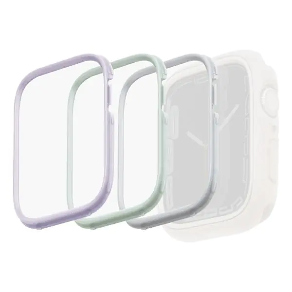 ⁨UNIQ Frame for Moduo 3in1 Apple Watch Series 4/5/6/7/8/SE 40/41mm Sage-Lillak-White/Sage-Lilac-White⁩ at Wasserman.eu