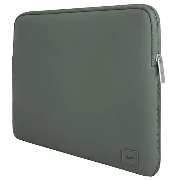 ⁨UNIQ torba Cyprus laptop Sleeve 14" zielony/pewter green Water-resistant Neoprene⁩ w sklepie Wasserman.eu