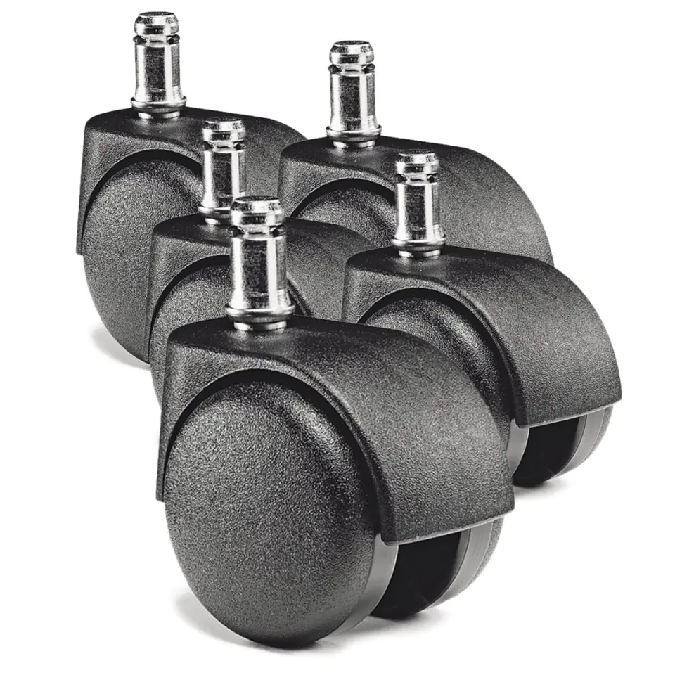 ⁨Swivel chair wheels STANDARD 5 pieces⁩ at Wasserman.eu