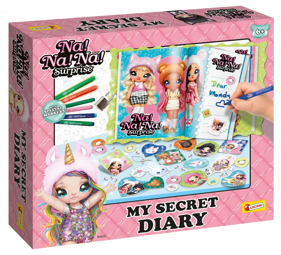 Lisciani Na Na Na Surprise My secret diary at Wasserman.eu