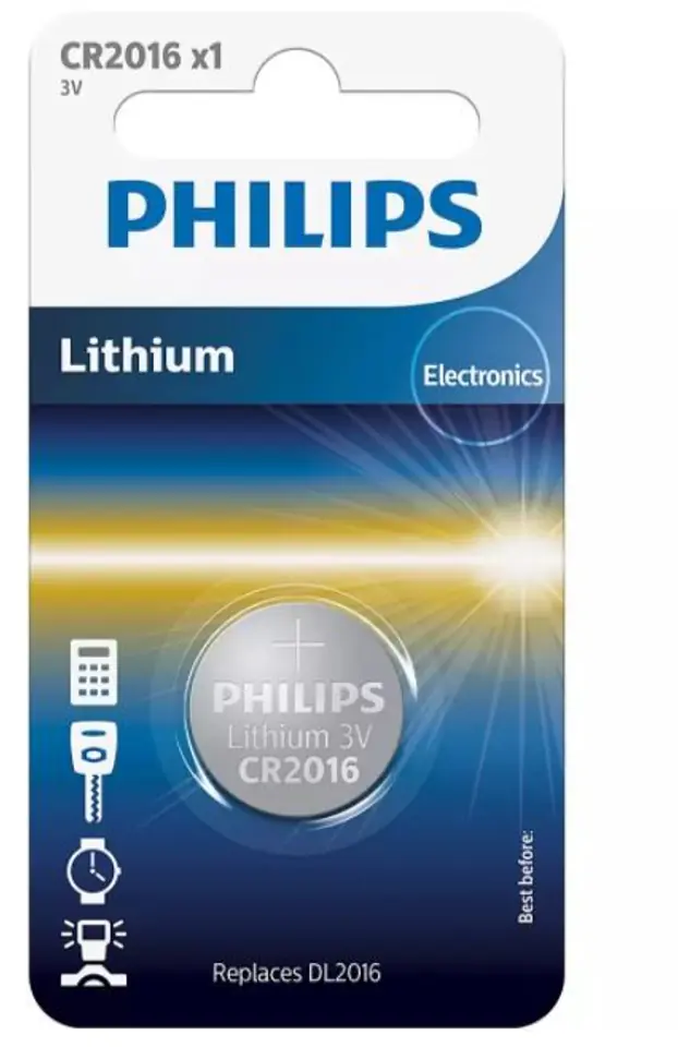 ⁨Lithium battery 3.0V coin 1 blister⁩ at Wasserman.eu