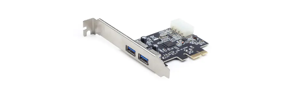 ⁨GEMBIRD Host Controller USB 3.0 Adapter PCI-E UPC-30-2P 2x USB 3.0⁩ at Wasserman.eu