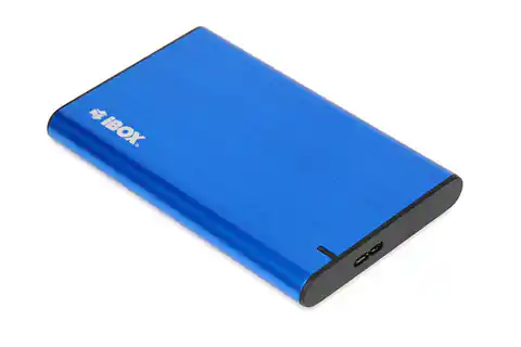 ⁨iBox HD-05 HDD / SSD-Gehäuse Blau 2.5 Zoll⁩ im Wasserman.eu