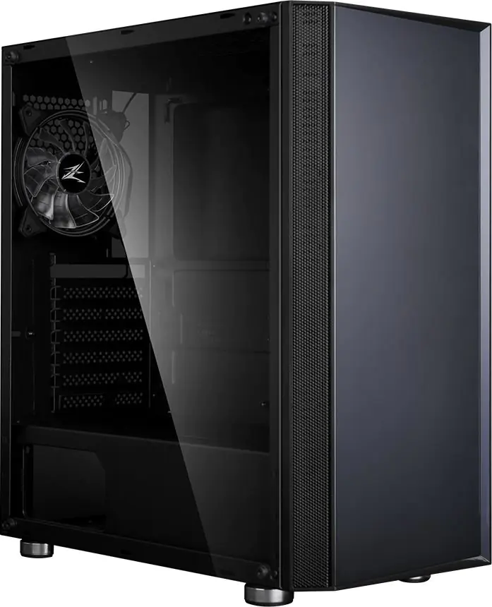 Enclosure R2 ATX Mid Tower PC Case 120mm fan Black at Wasserman.eu