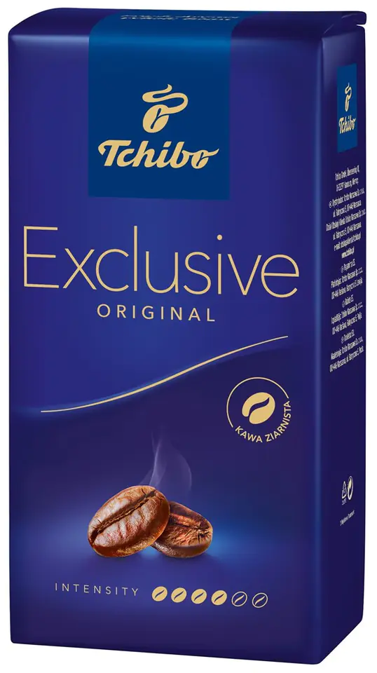 ⁨Kawa ziarnista Tchibo Exclusive 1KG⁩ w sklepie Wasserman.eu