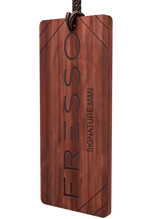 ⁨Fresso Wooden Pendant Signature Man⁩ at Wasserman.eu