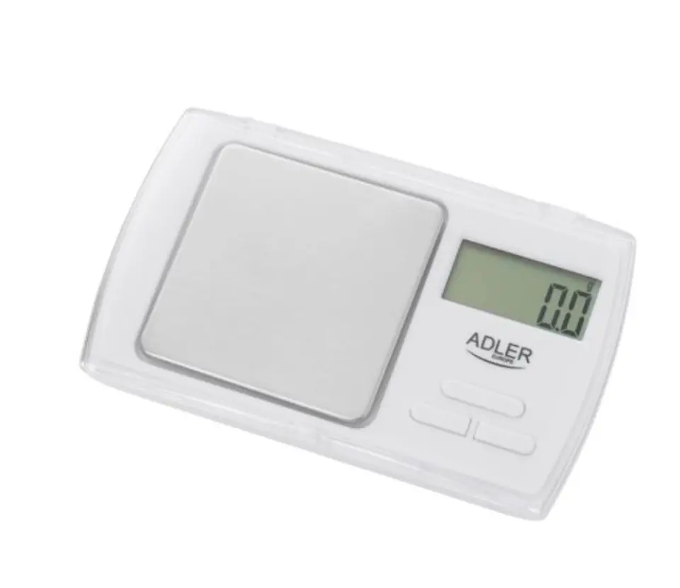 Adler AD 3161 kitchen scale White Rectangle Electronic personal scale at Wasserman.eu