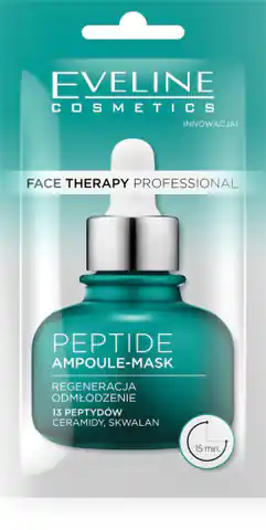 ⁨Eveline Face Therapy Professional Maska-ampułka Peptide 8ml⁩ w sklepie Wasserman.eu