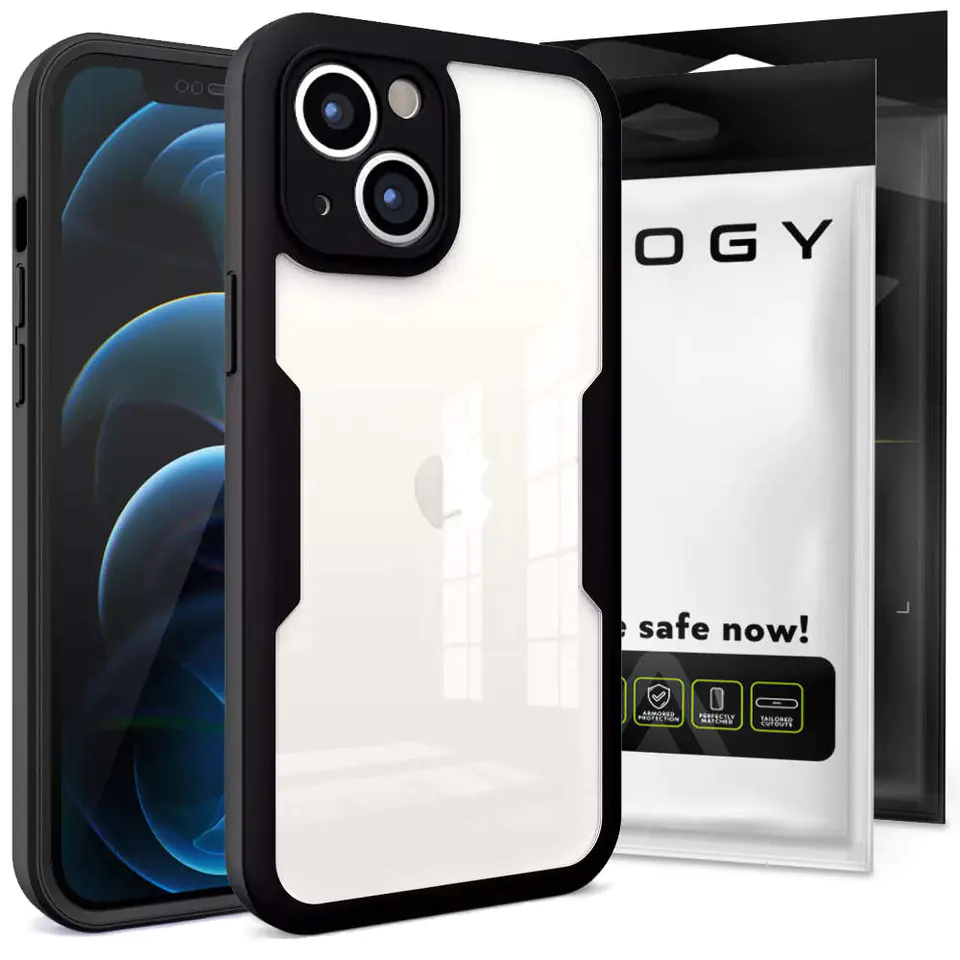 ⁨Armored Case 360 Case Alogy Armor Phone Case for Apple iPhone 13 Mini Black⁩ at Wasserman.eu