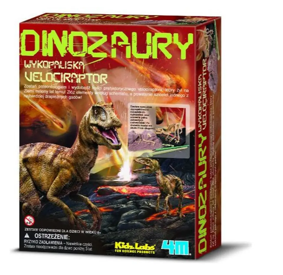 Zestaw naukowy Wykopaliska - Velociraptor w sklepie Wasserman.eu