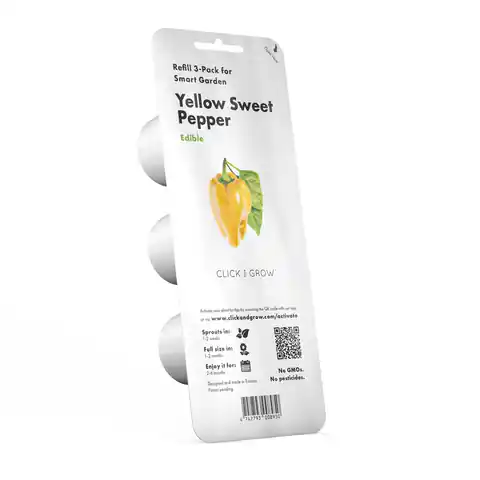 ⁨Plant Pods Yellow Sweet Pepper 3-pack⁩ at Wasserman.eu