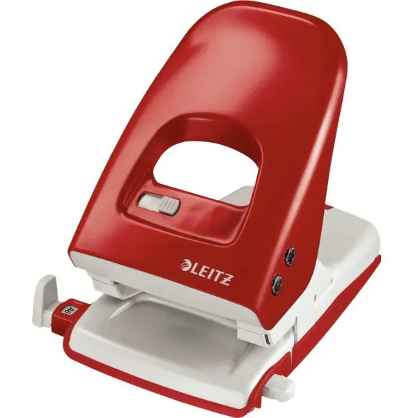 ⁨LEITZ hole punch red 40sheets 51380025⁩ at Wasserman.eu