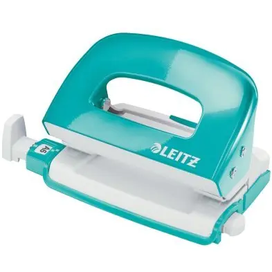 ⁨Mini hole punch LEITZ WOW metal turquoise 50601051⁩ at Wasserman.eu