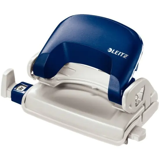 ⁨Punch hole punch small LEITZ blue 10 sheets 50580035⁩ at Wasserman.eu