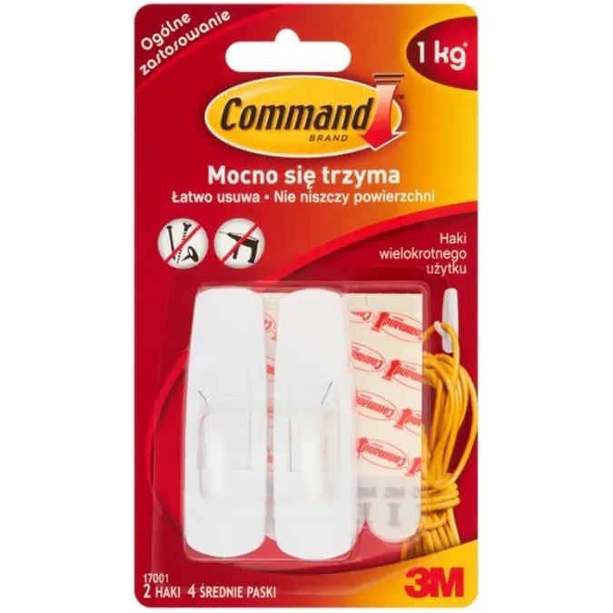 ⁨3M COMMAND reusable hooks medium⁩ at Wasserman.eu