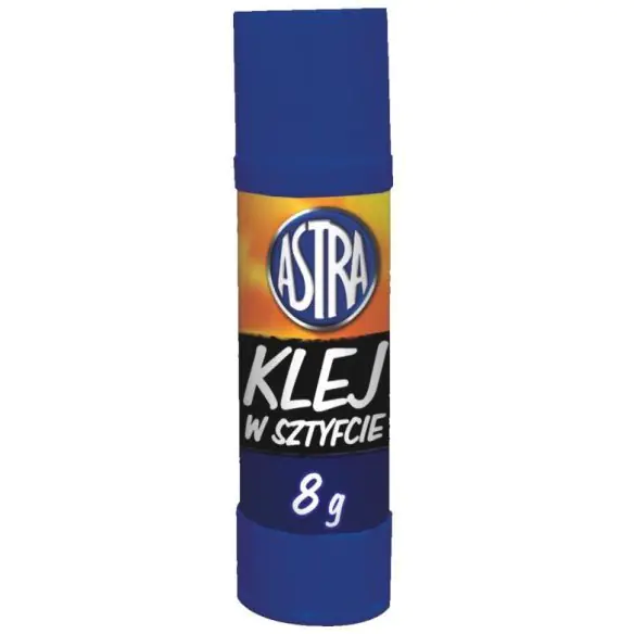 ⁨Klej szkolny w sztyfcie 8g transparentny 401110002 ASTRA⁩ w sklepie Wasserman.eu