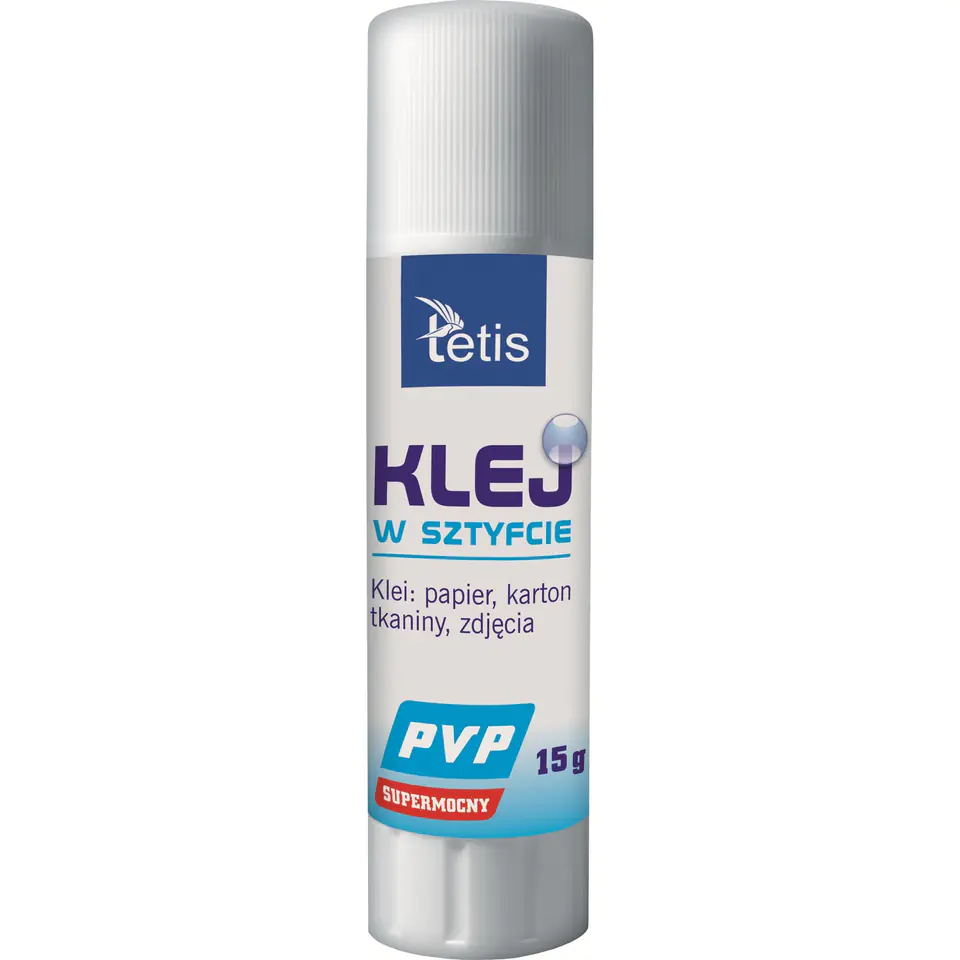 ⁨Klej w sztyfcie PVP 15g. BG112-B TETIS⁩ w sklepie Wasserman.eu