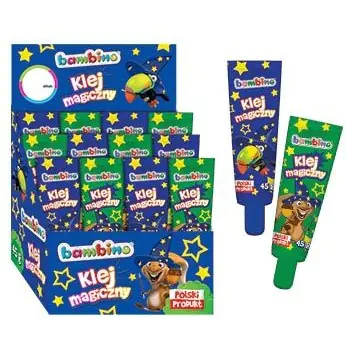 ⁨Klej Magiczny BAMBINO w tubie 45g., (12szt.) St.Majewski⁩ w sklepie Wasserman.eu