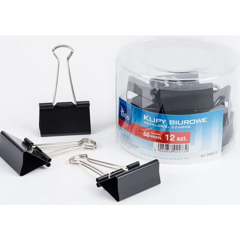 ⁨Clips 50mm 12pcs. GK001-F TETIS⁩ at Wasserman.eu
