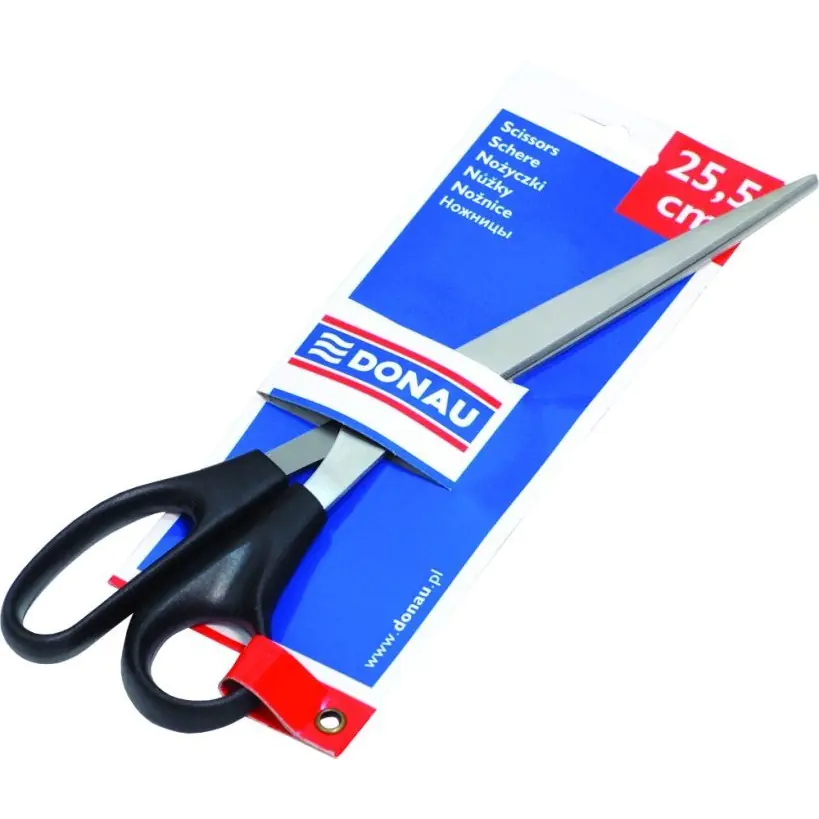 Scissors 25.5cm black 7921001-01 DONAU at Wasserman.eu
