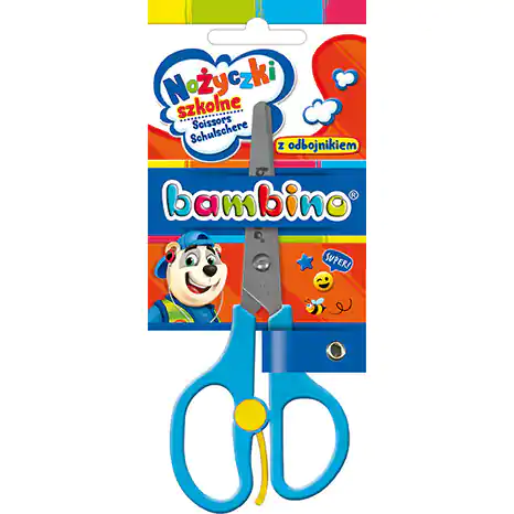 ⁨School scissors BAMBINO with bumper⁩ at Wasserman.eu