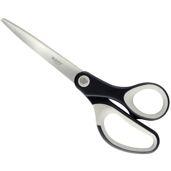 ⁨LEITZ titanium scissors 205mm black 54176095⁩ at Wasserman.eu