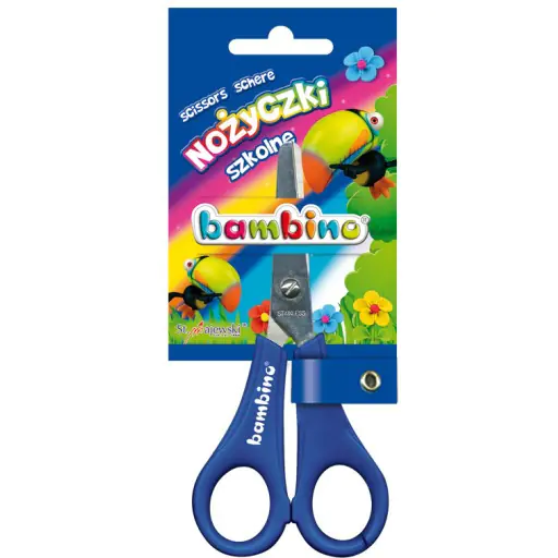 ⁨School scissors graduated on blister STANDARD⁩ at Wasserman.eu