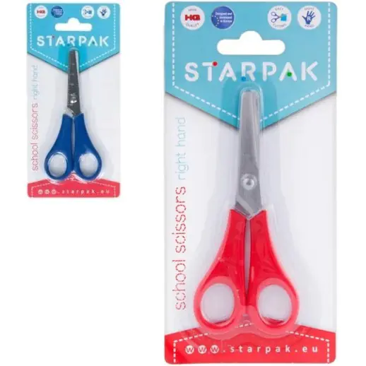 ⁨Metal scissors 13,5cm with graduation 447394 STARPAK⁩ at Wasserman.eu