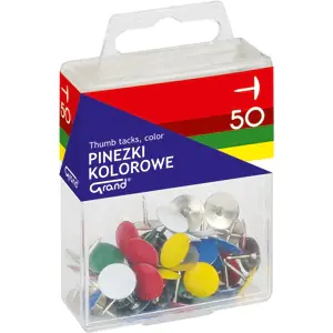 ⁨Colorful GRAND pins 50pcs. T4 110-1115⁩ at Wasserman.eu