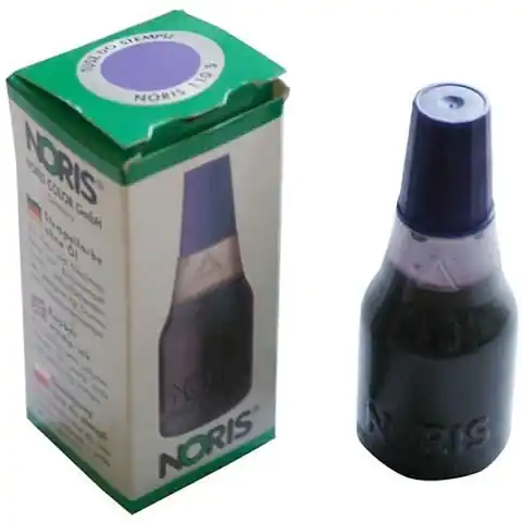 ⁨Tusz NORIS 110S 25ml fioletowy wodny do znakowania papieru NO110SFI/10⁩ w sklepie Wasserman.eu