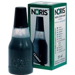 ⁨Tusz NORIS 110S 25ml niebieski wodny do znakowania papieru NO110SNI/10⁩ w sklepie Wasserman.eu