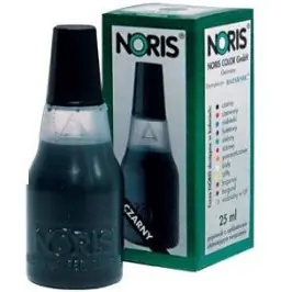 ⁨Tusz NORIS 110S 25ml czarny wodny do znakowania papieru NO110SCA/10⁩ w sklepie Wasserman.eu