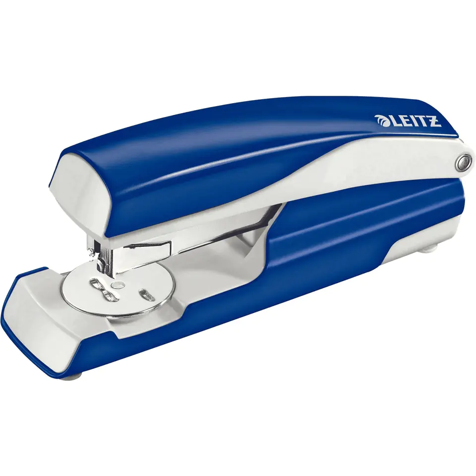 ⁨Large Stapler 5522 LEITZ blue 40k 24-26/6 55220035⁩ at Wasserman.eu