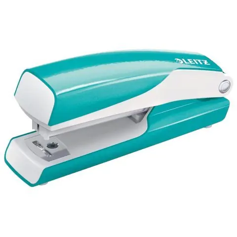 ⁨LEITZ NeXXt WOW mini stapler 10 sheets turquoise metallic 55281051⁩ at Wasserman.eu