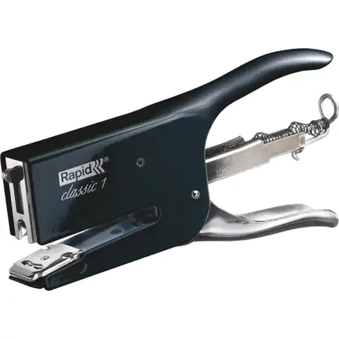 ⁨Zszywacz nożycowy RETRO CLASSIC K1 black magi 5000490 24/6-8+ RAPID⁩ w sklepie Wasserman.eu