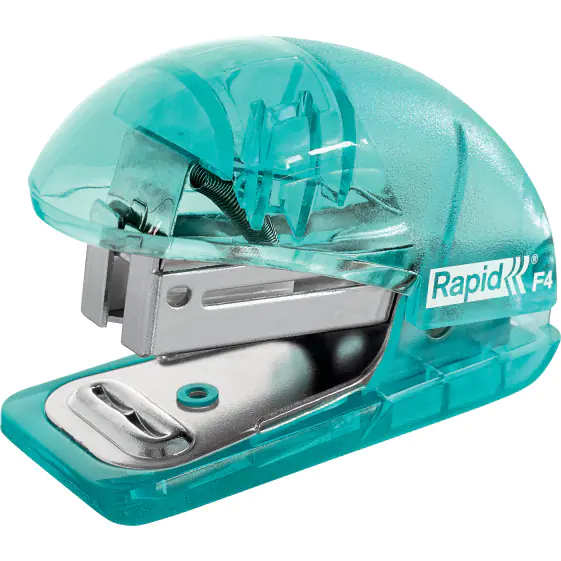 ⁨Zszywacz mini RAPID COLOUR"ICE F4 niebieski 5001327⁩ w sklepie Wasserman.eu