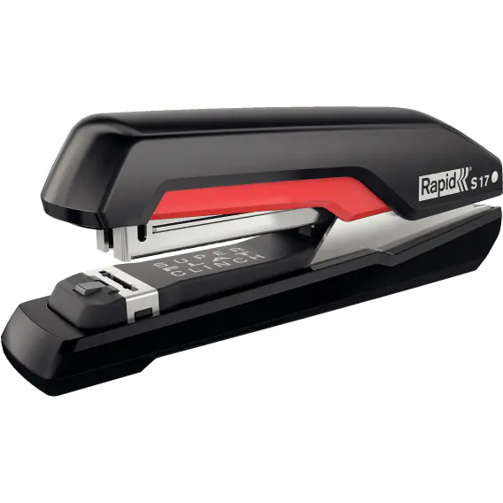 ⁨Stapler SUPREME S17 black-red 30k RAPID 5000538⁩ at Wasserman.eu