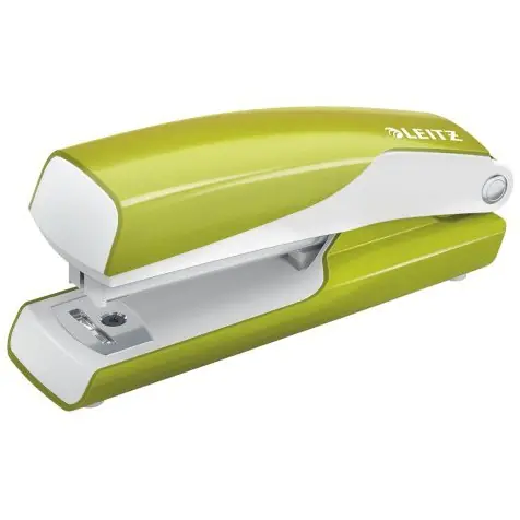 ⁨LEITZ NeXXt mini stapler WOW 10 sheets green metallic 55281054⁩ at Wasserman.eu