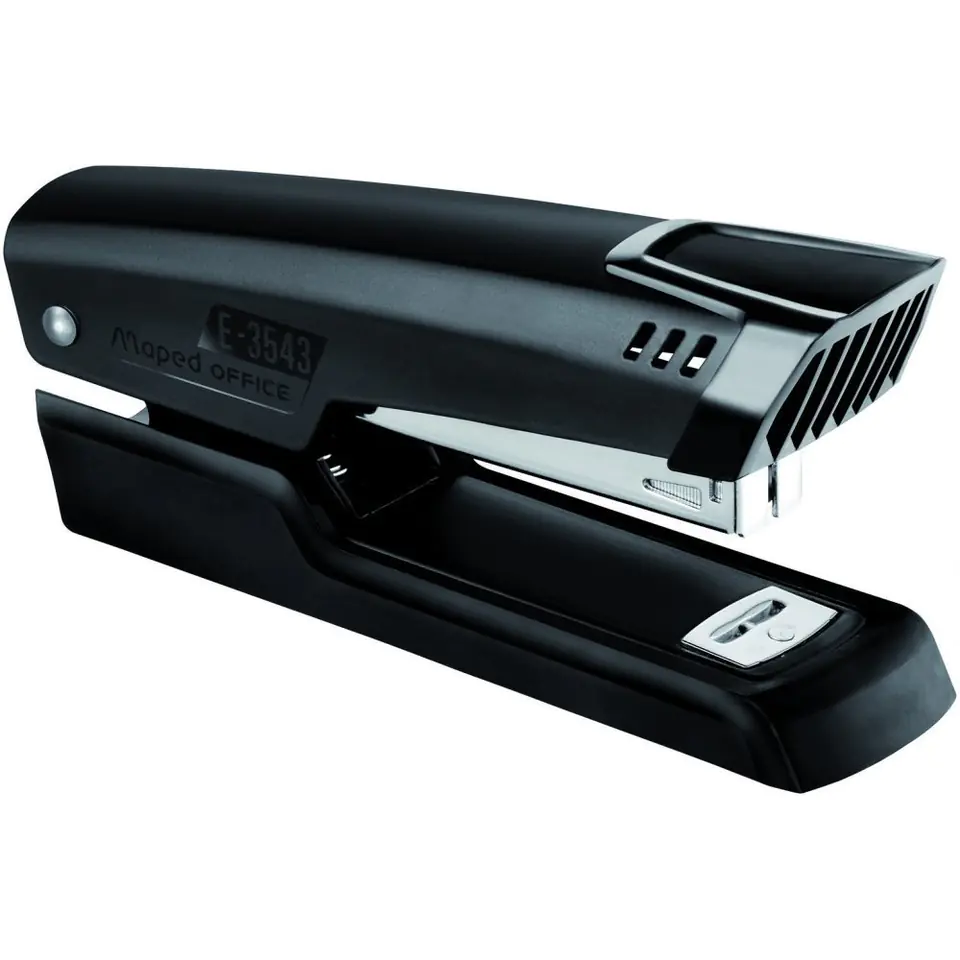 ⁨Stapler ESSENTIALS METAL 25 sheets black short magazineMAPED 354311⁩ at Wasserman.eu