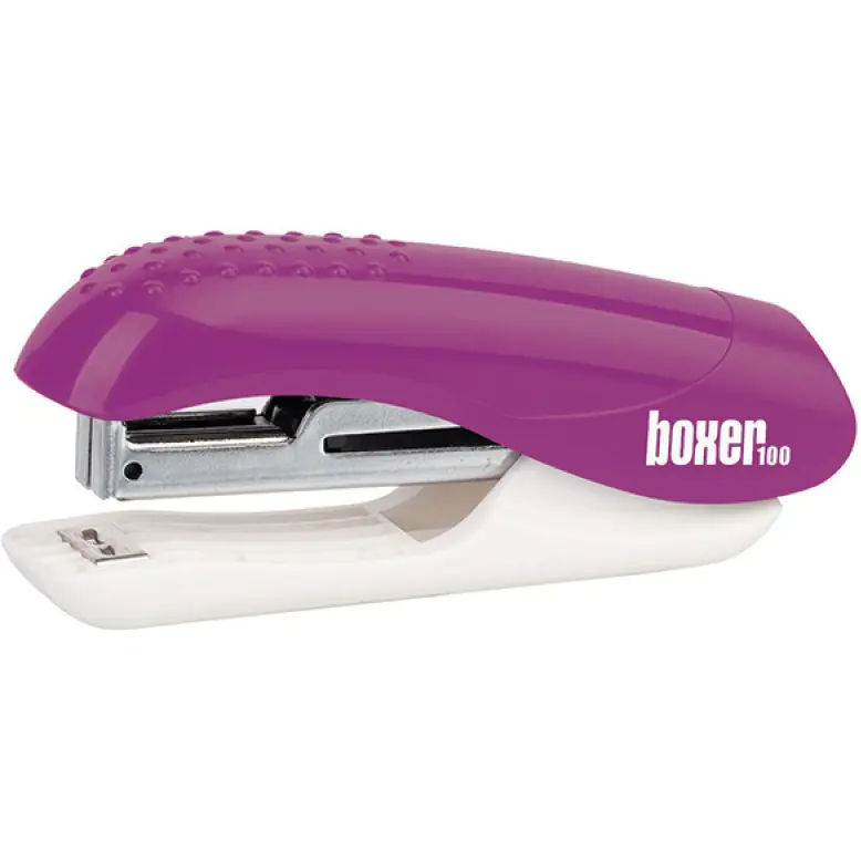 ⁨ICO BOXER 100 stapler purple 10 sheets staples 10⁩ at Wasserman.eu