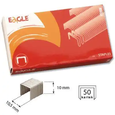 ⁨Staples 23/10 staple up to 60 sheets for stapler 938 110-1326 EAGLE⁩ at Wasserman.eu