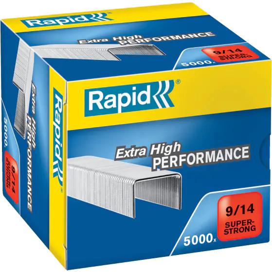 ⁨Zszywki 9/14 Strong (5000szt.) 24871500 RAPID⁩ w sklepie Wasserman.eu
