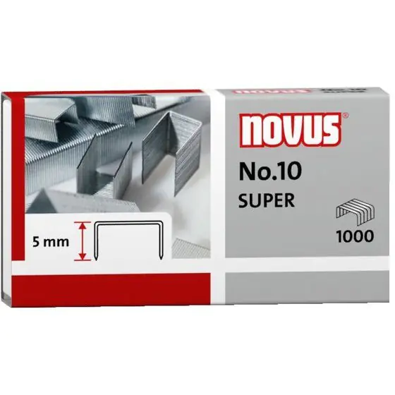 ⁨Staples NOVUS No 10 1000pcs. 040-0003⁩ at Wasserman.eu