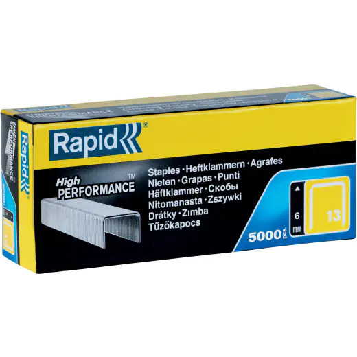 ⁨Staples 13/6 5000pcs RAPID 11830700⁩ at Wasserman.eu