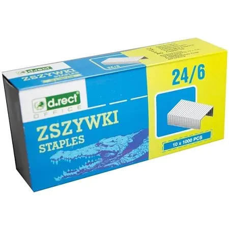 ⁨Staples D.RECT 24/6 (1000) 360021 LEVIATAN⁩ at Wasserman.eu