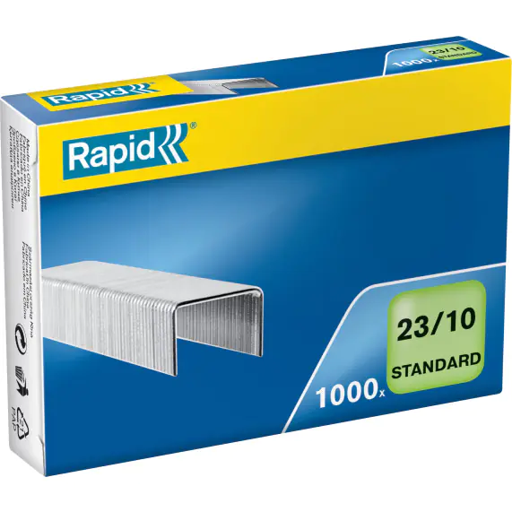 ⁨Staples 23/10 1M 1000pcs Stand RAPID 24869300⁩ at Wasserman.eu