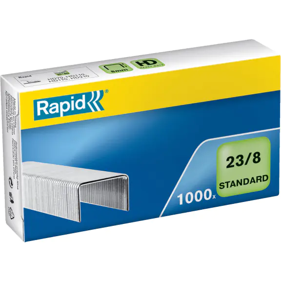 ⁨Staples 23/8 1M 1000pcs. Stand RAPID 24869200⁩ at Wasserman.eu