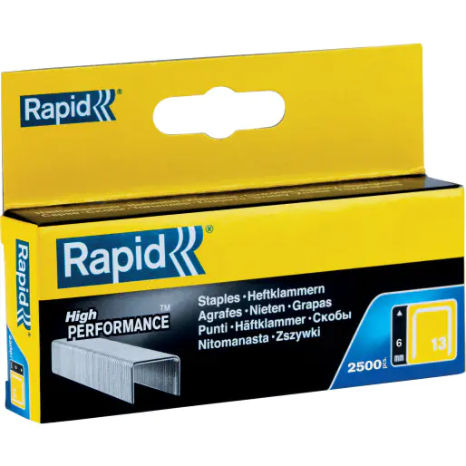⁨Staples 13/6 2500pcs. RAPID 11830725⁩ at Wasserman.eu