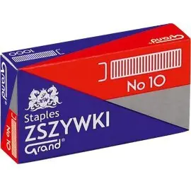 ⁨Zszywki nr 10 GRAND 10 paczek x 1000sztuk 110-1389⁩ w sklepie Wasserman.eu